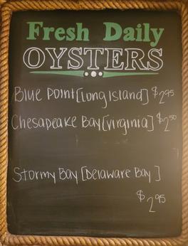 Daily Fresh Oysters